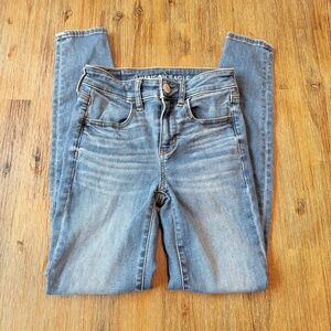 American Eagle Women's High Rise Jegging Skinny Jeans size 00